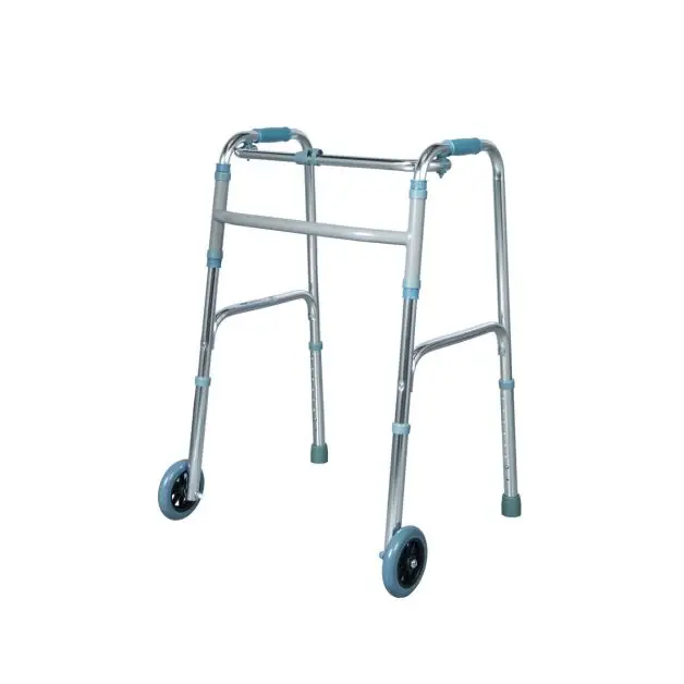 Folding Walking Frame with 5-Inch Wheels, 136 kg | MOBIAK